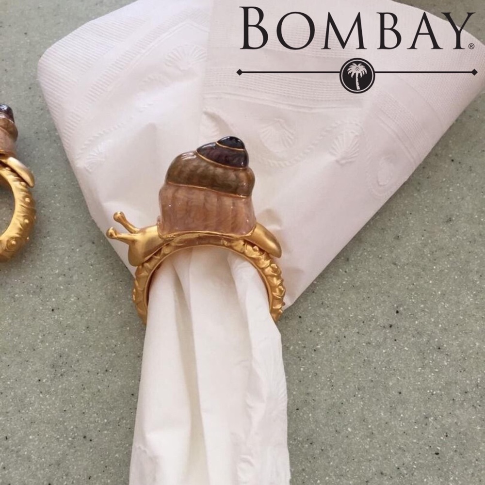 Bombay Company Snail Napkin Rings